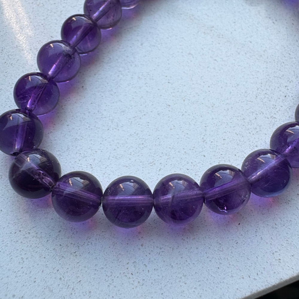 Amethyst bracelet